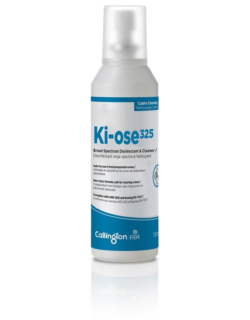 Tikitea, votre partenaire hygiène en Polynésie Française - Nos produits - -  Spray nettoyant désinfectant multi-surfaces KI-OSE 325